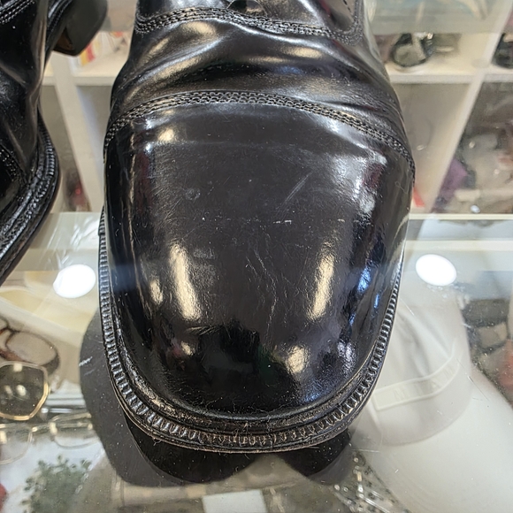 Stacy Adams Black Oxford Shoes - Picture 4 of 15